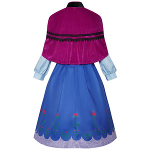 Vestido largo morado de princesa Rapunzel, disfraz de Cosplay para mujer, para fiesta de Halloween, juego de rol, Anime - Product Image 4