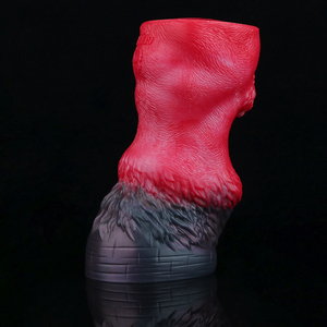 GEEBA Masturbateur en forme de <span class=keywords><strong>sabot</strong></span> d'âne rouge Unique Fantasy Animal Design Silicone Adult Sex Toy Masturbateur pour hommes - Product Image 2