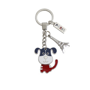 Porte-clés en alliage de zinc, mini tour Eiffel 3D en forme de cœur, fait main, léger, vintage, de qualité supérieure, nouveau <span class=keywords><strong>souvenir</strong></span> touristique de France, <span class=keywords><strong>Paris</strong></span> - Product Image 3