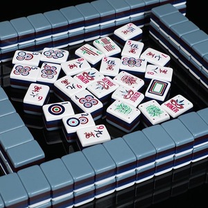 Acrylic <b>Mahjong</b> Wholesale High Quality Fashion Home <b>Mahjong</b> Custom <b>Mahjong</b> 160 Tiles American <b>Mahjong</b> For Adults Gift Game - Product Image 2