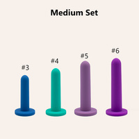 Dilatateurs vaginaux en silicone OEM ODM pour l'entraînement pelvien, ensembles de dilatateurs confortables pour le plancher pelvien