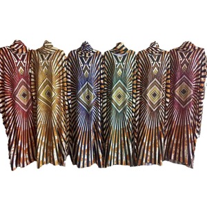 Mới lỏng một kích thước phù hợp với tất cả các dài Rhinestone tua headscarf cotton in đầy màu sắc áo choàng dài giản dị phi kaftan - Product Image 5