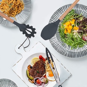 Ensemble d'ustensiles de cuisine en silicone résistant à la chaleur, couteau de chef, planche à découper, accessoires de cuisine pour la cuisson - Product Image 3