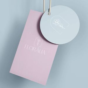 Étiquettes de prix personnalisées, étiquettes en papier pour vêtements, étiquettes cadeaux, étiquettes de marque privée pour t-shirts - Product Image 1