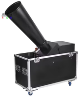 Carta effetto palcoscenico dmx launcher blower confetti machine 8/15 m rainbow jet carta macchina per feste