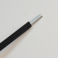 Cable de Fibra Óptica para Interiores GJXH, 2.0*3.0mm y 2.0*5.0mm, Óptico, 1/2/4/6/12 Núcleos, Monomodo, Color Blanco, Certificado CE/ROHS, Revestimiento LSZH/PVC