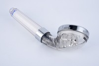 Haute pression PP coton pommeau de douche à main hôtel plastique filtré trois fonctions robinet d'eau filtré salle de bain robinet accessoire