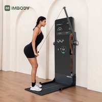 IMBODY Quiet Multi Gym UK Équipement de gym mural avec contrôle par application et miroir d'analyse corporelle intelligent