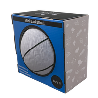 Cajas de Papel Kraft con Ventana para Fútbol y Baloncesto, Hechas con Materiales Reciclados, para Exhibición en Tiendas y Empaque de Regalos