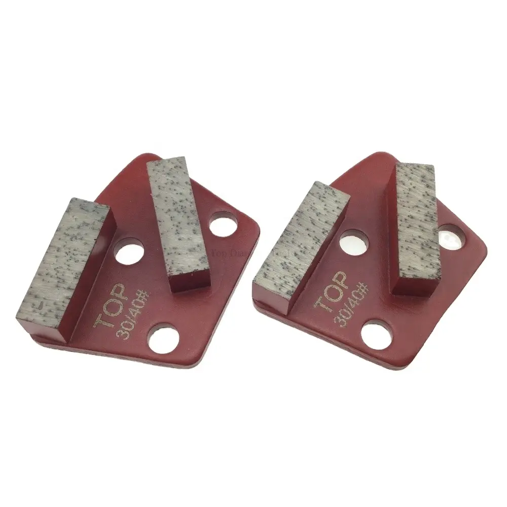 30 # зернистое мягкое соединение, сегменты, Алмазное ТРАПЕЦИЕВИДНОЕ шлифовальное крыло для рынка Австралии