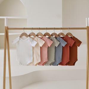 رومبير قصير لطيف للرضع جيد التهوية ومريح للأطفال الصغار بدلة من قطعة واحدة بدلة صيفية - Product Image 2