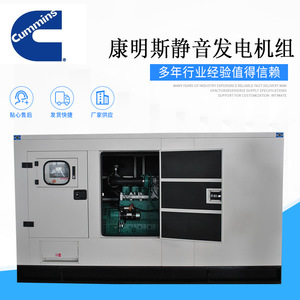 Jiangsu 96kW <b>Silent</b> Diesel <b>Generator</b> 230/400V 50Hz Automatic Voltage Regulation Containerized Engine Set - Product Image 3
