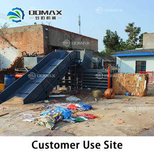 Empaquetadora de periódicos de cartón de papel de desecho horizontal Hydrzaulic más vendida/máquina empacadora de botellas de PET - Product Image 4