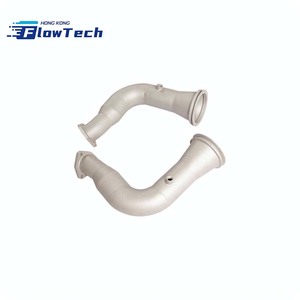 Collecteurs d'échappement droits en acier inoxydable T304 sur mesure pour Lamborghini Urus 4.0T V8 EA825, fixation directe, échappement de course - Product Image 6