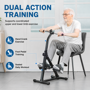 BNcompany SXZ-002 High Quality Portable Rehabilitation Training <b>Exercise</b> <b>Bike</b> Elderly Stroke Hemiplegia Fitness Machine Gym Use - Product Image 2