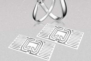 Impinjm4 RFID Mini tag 860-960 MHz điện tử tag giấy nhãn trắng đối với trang sức bán lẻ kho quản lý tài sản - Product Image 4