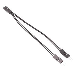 Cable Adaptador de 2.54mm, 1 Hembra a 2 Machos, 10cm, 2 Pines para Placa Base de PC, Encendido/Apagado, Reinicio, Disco Duro, Cable de Terminal Dupont - Product Image 3