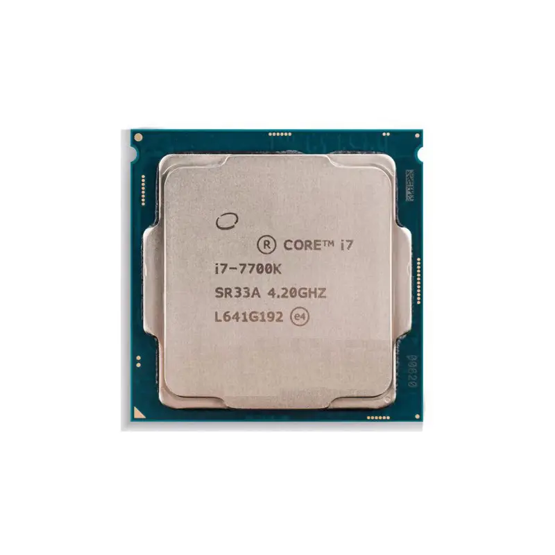 Core i3 /i5 /i7 desktop processor CPU generation 7 i7 7700k main frequency: 4.2 four-core 8-thread