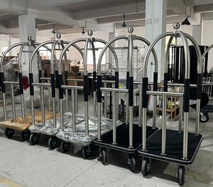 <span class=keywords><strong>Chariot</strong></span> à bagages en gros pour le hall <span class=keywords><strong>de</strong></span> l'hôtel, <span class=keywords><strong>chariot</strong></span> <span class=keywords><strong>de</strong></span> cage à oiseaux <span class=keywords><strong>de</strong></span> concierge, <span class=keywords><strong>chariot</strong></span> <span class=keywords><strong>de</strong></span> groom - Product Image 3