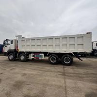Directement en usine Camions benne Howo 12 Wheeler 8x4 d'occasion en vente Camion Howo Camion à benne basculante