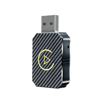 Exploter Universal CarPlay Dongle 2 en 1 Connexion filaire vers adaptateur automatique sans fil Carplay Android pour usine de voiture Filaire CPAA AI