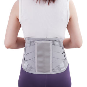 Soporte Lumbar Transpirable de Neopreno y Nailon Flexible para Hombres y Mujeres, Cinturón de Soporte Lumbar para Ciática, Hernia Discal, Escoliosis, Plegable - Product Image 5