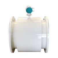 Débitmètre magnétique électromagnétique à bride DN50-DN200, débitmètre d'eau numérique intelligent avec enregistreur de données