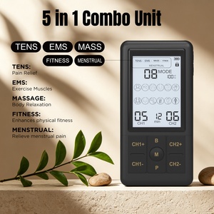 Unidad TENS para Múltiples Áreas, Electroestimulador Muscular TENS para Alivio del Dolor y Masaje para Espalda, Hombros, <span class=keywords><strong>Cuello</strong></span>, Ciática - Product Image 3