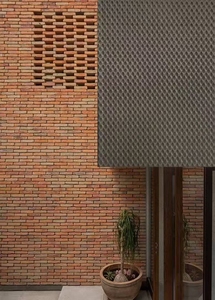 Panneaux de revêtement décoratifs modernes perforés pour bureaux, hôtels, appartements, antidérapants, extérieurs, en <span class=keywords><strong>ciment</strong></span> sculpté 3D - Product Image 4