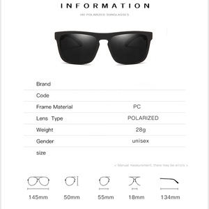 Chất lượng cao quá khổ vuông Kính mát unisex phân cực dreiving Shades Eyewear UV400 thời trang giá rẻ <span class=keywords><strong>Sun</strong></span> Glass cho nam giới - Product Image 4