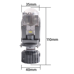 Sanvi 5500K 35W Bi LED Mini H4 Projector Lens New 12V Auto Lights for Motorcycle & Car LED Headlights - Product Image 5