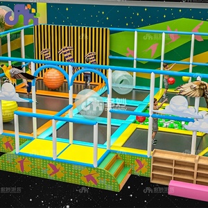 דומרי סלייד מגרש משחקים לילדים מגרש משחקים מקורה משחק רך לילדים כדורי בריכה ציוד פארק הרפתקאות - Product Image 4