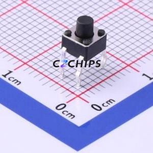 UK-B0201-G5-160 Tactile Switch Through hole Component (THT) Switch Single Pole Single Throw Round Button 1.6N Through Hole - Product Image 1