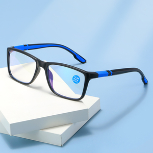 Lunettes anti-rayons bleus charnière à ressort carrée lecture optique montures de lunettes pour femmes <span class=keywords><strong>2023</strong></span> lunettes - Product Image 2