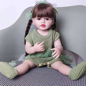 Poupée réaliste pour filles de <span class=keywords><strong>3</strong></span> <span class=keywords><strong>ans</strong></span> et plus, anatomiquement correcte, jouet de jeu de rôle, poupée de mode, boîte cadeau - Product Image 4