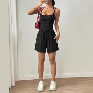 Combinaison Femme Personnalisée Style Bandeau Décontracté pour l'Été – Mode Boutique avec Logo Thermocollé - Product Image 1