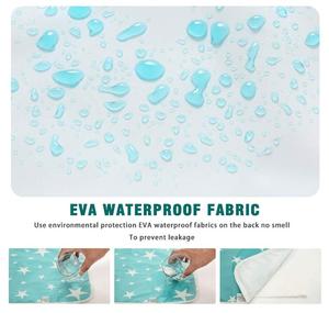 Tapis <span class=keywords><strong>à</strong></span> <span class=keywords><strong>langer</strong></span> <span class=keywords><strong>imperméable</strong></span> en coton lavable réutilisable respirant anti-fuite 35x45cm <span class=keywords><strong>Matelas</strong></span> pour bébé portable pour les voyages - Product Image 4