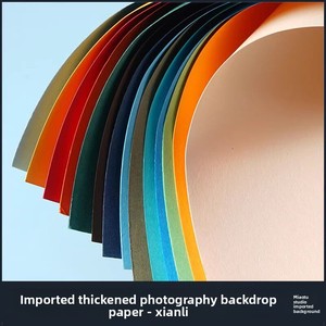 Papel <span class=keywords><strong>de</strong></span> Fondo para Fotografía <span class=keywords><strong>de</strong></span> Color Sólido Xianli Importado <span class=keywords><strong>de</strong></span> 2.72*11m para Retratos <span class=keywords><strong>de</strong></span> Niños en <span class=keywords><strong>Estudio</strong></span>, Vestidos <span class=keywords><strong>de</strong></span> Novia - Blanco y Negro - Product Image 3