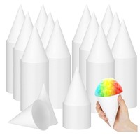 Gobelets en papier jetables personnalisables-Idéal pour la crème glacée, le pop-corn et plus
