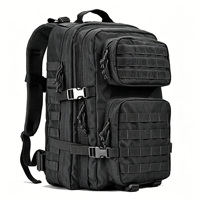 Sac à dos tactique en denim 3P pour l'extérieur, multifonctionnel, grande capacité, camouflage, imperméable, pour le sport, l'alpinisme et le camping