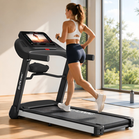 Tapis roulant électrique pliable X3, moteur 3,5 HP, amortissement des chocs, équipement de fitness pour la course en intérieur, vitesse de 1 à 14 km/h pour une perte de poids efficace