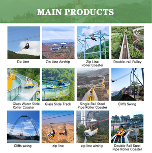 Ngoài trời công viên giải trí thách thức phiêu lưu cưỡi trò chơi Alpine đơn đường sắt núi Coaster - Product Image 6