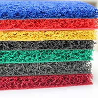 Matériel de tapis de plancher de bobine de PVC de couleur de PVC de 12mm/plastique en petits pains