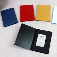 Boîte de cartes de contrôle d'accès d'affaires en métal 1 pièce de luxe Emballage cadeau en carton épais avec fermeture magnétique Matériaux recyclés