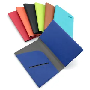 Best Price Slim PU Leather Blank Passport Holder Cover Luggage Tag Set Durable Pu Leather Travel Gift