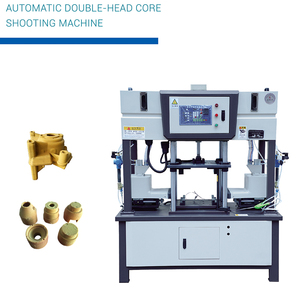 Sparatutto con anima in sabbia a doppia testa completamente automatico per la produzione di metalli non ferrosi e altre fusioni di anima in sabbia - Product Image 5
