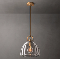 Luminaires suspendus en cuivre de luxe modernes pour restaurant, bar, salle à manger, chambre à coucher, éclairage suspendu pour chambre
