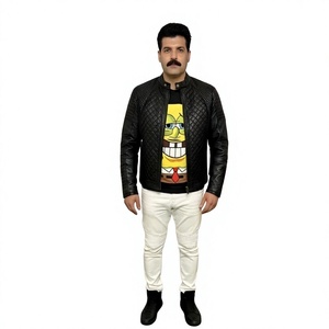 Chaquetas de Cuero Genuino de Vaca para Hombre, a la Moda, de la Mejor Calidad, Nueva Colección, Gran Venta - Product Image 6