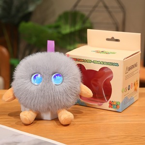 Llavero de peluche de conejo personalizado al por mayor, juguete interactivo inteligente, para venta al por menor y regalo - Product Image 4