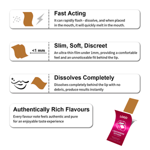 Tiras Orales de Glutatión con Logotipo Privado Personalizado, L-Ergotioneína, Vitaminas, Suplementos Antienvejecimiento, Colágeno para la Piel de Adultos, Belleza - Product Image 3